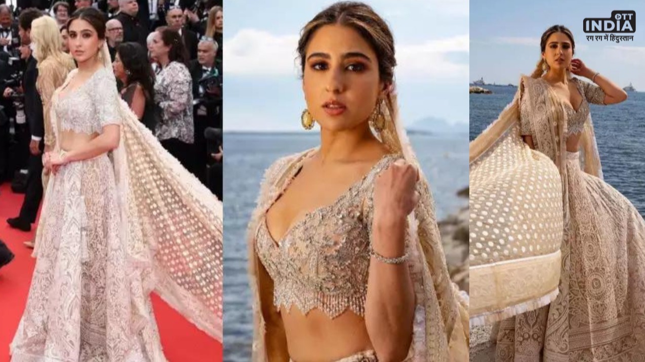 अपने Film Festival Debut में देसी Lehenga में दिखीं Sara Ali Khan, देखिए Photos