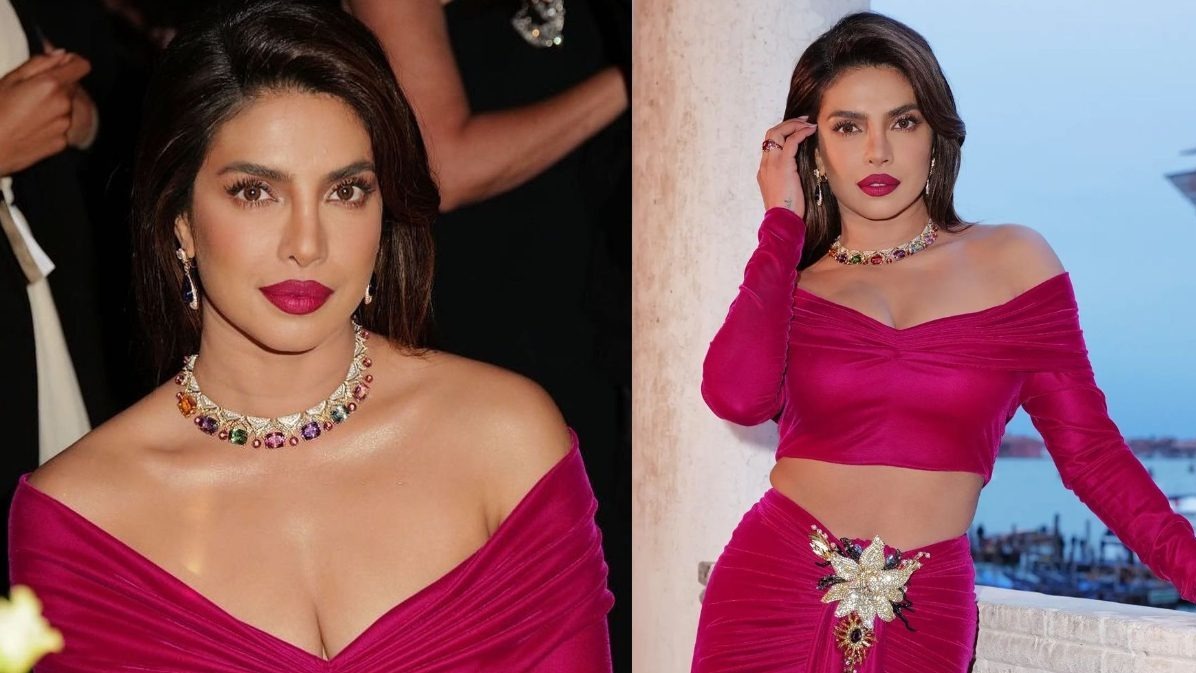 Priyanka Chopra Bulgari Event की  Photos हुई वायरल जिसमे PC ने बहुत ही कीमती नेकलेस पहेना…..