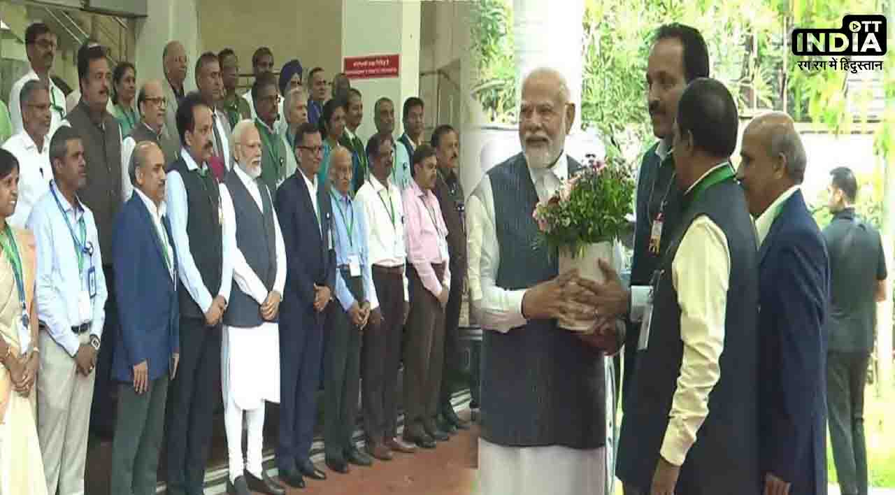 PM Modi ISRO Visit