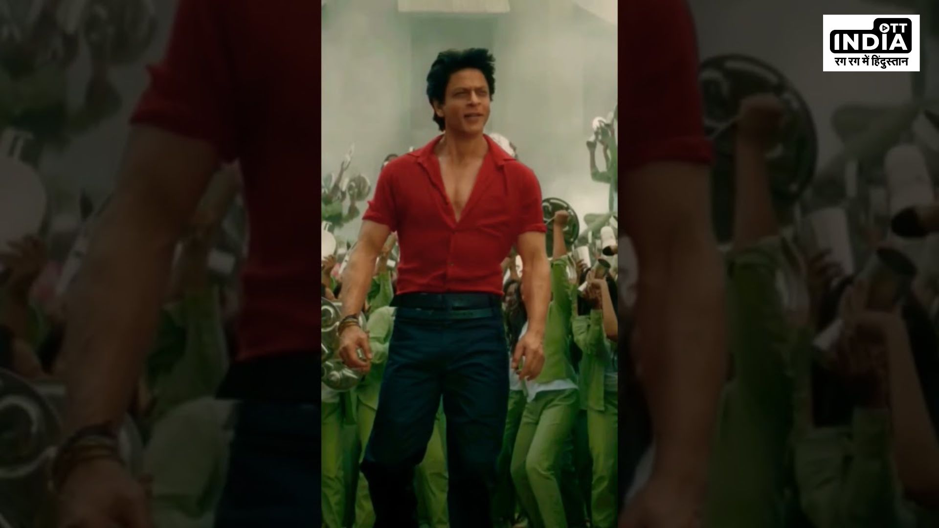 Jawan Movie second song video leaked Shah Rukh and Nayantara were seen dancing on a fairy