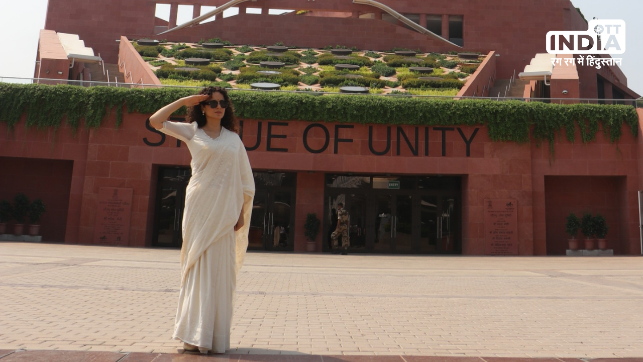 Kangana Ranaut At Statue Of Unity