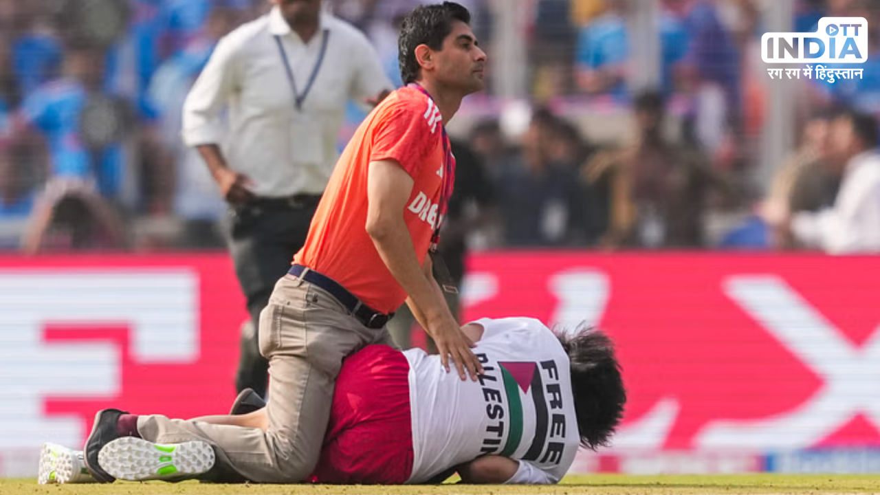 Palestine supporter met virat kohli in ind v aus world cup final (2)