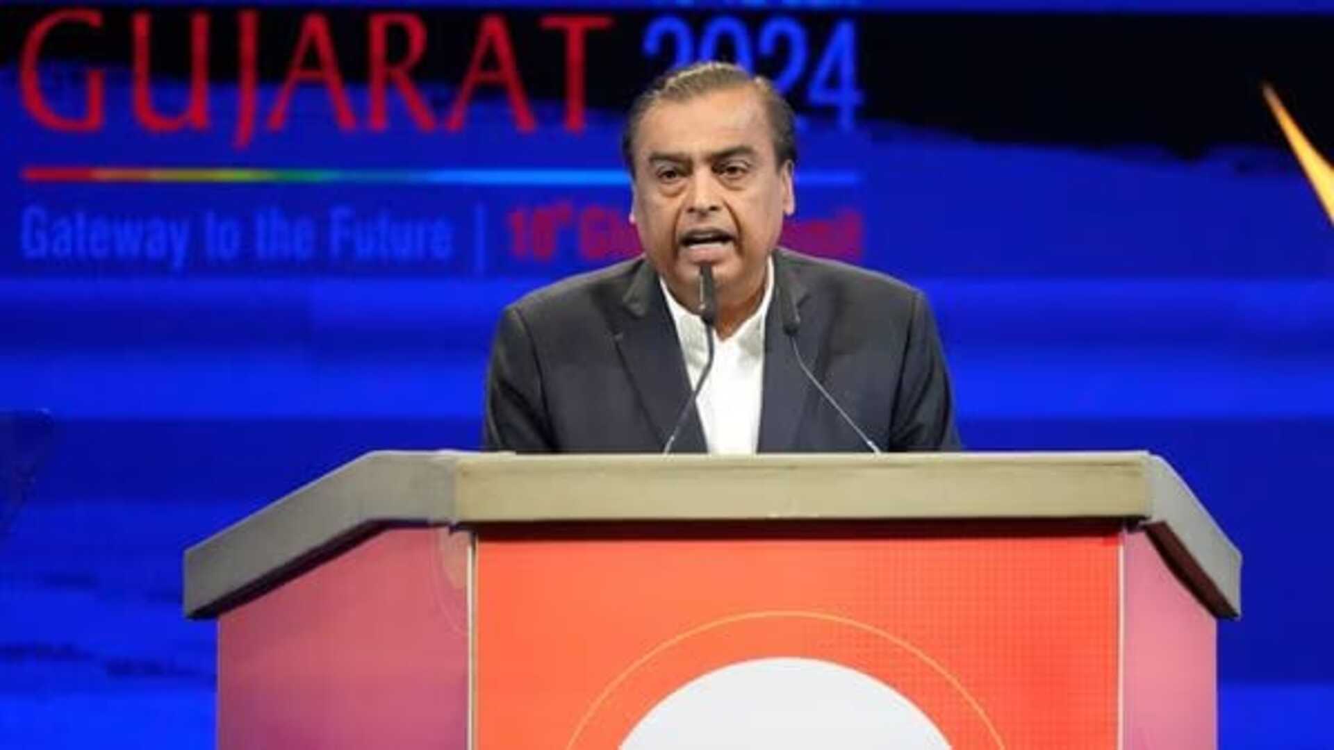 Mukesh Ambani at VGGS 2024