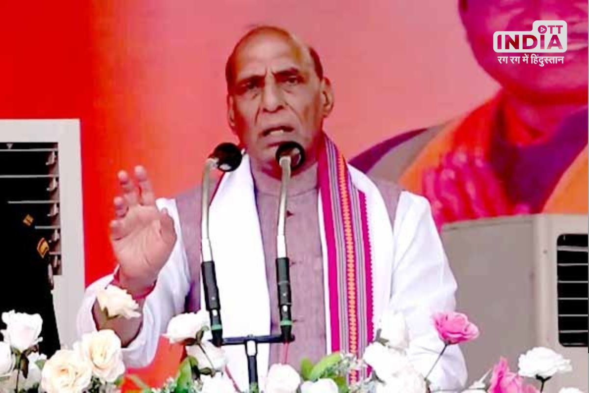 Lok Sabha Election 2024 Rajnath Singh in Dantewada बस्तर के दंतेवाड़ा में गरजे राजनाथ सिंह, कहा भ्रष्टाचारियों को सबक सिखाएगी छत्तीसगढ़ की जनता