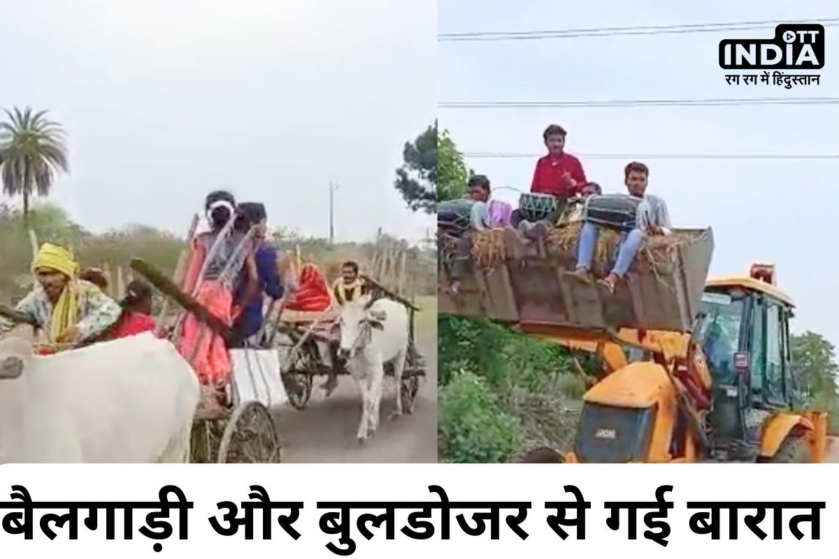 Barat on Bullock Cart: बैलगाड़ी पर दूल्हा और बुलडोजर पर बैंड-बाजा, बारात, सिवनी में अनोखी शादी देख लोग हुए दंग