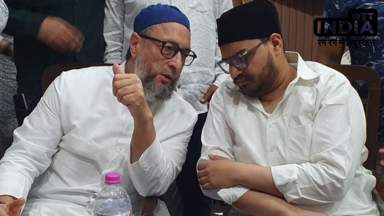 AIMIM Chief Asaduddin Owaisi and Omar Ansari