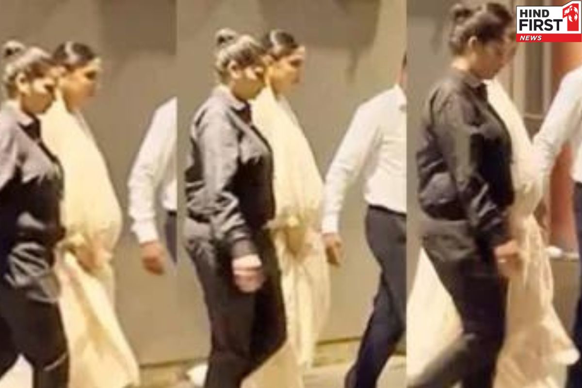 Deepika Padukone Viral Video: डिलीवरी से कुछ दिन पहले व्हाइट सूट पहन स्पॉट हुई दीपिका पादुकोण, दिखा एक्ट्रेस का बेबी बंप