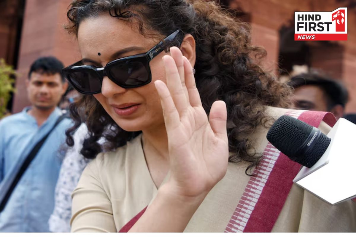 Kangana Ranaut : BJP आला कमान की कंगना को चेतावनी, कहा- अनर्गल और हर मुद्दे पर बयान ना दें