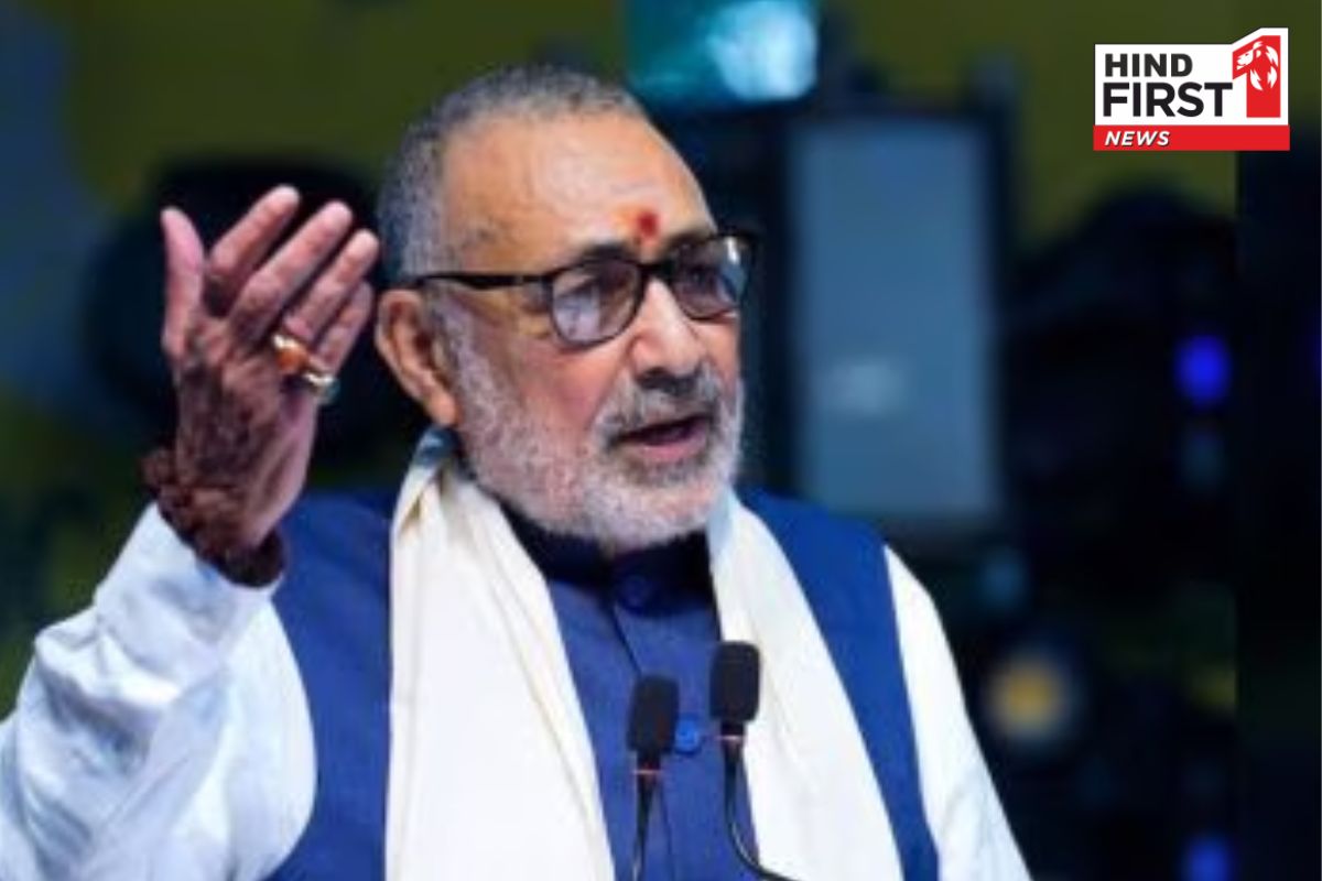 Attack on Giriraj Singh: केंद्रीय मंत्री गिरिराज सिंह पर हमला, आरोपी को पुलिस ने हिरासत में लिया