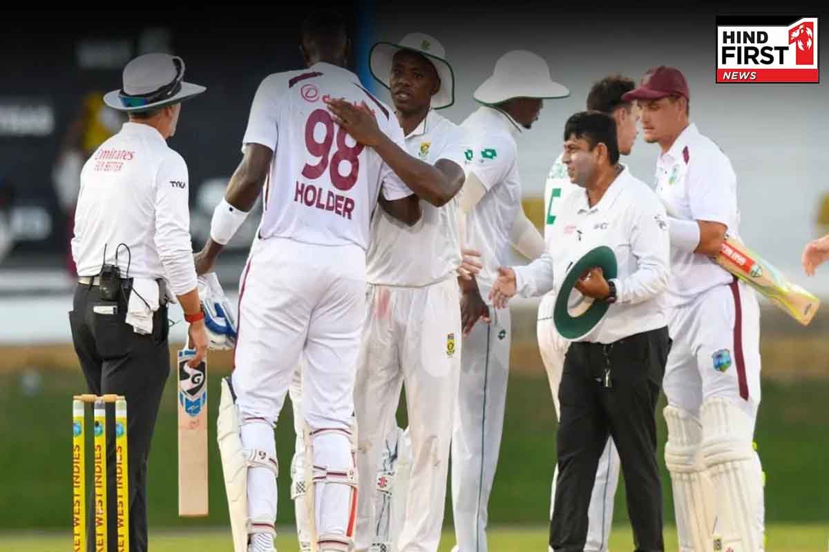 WI vs SA 1st Test: बल्लेबाजों ने बचाई विंडीज टीम की लाज, साउथ अफ्रीका के खिलाफ पहला टेस्ट मैच ड्रॉ