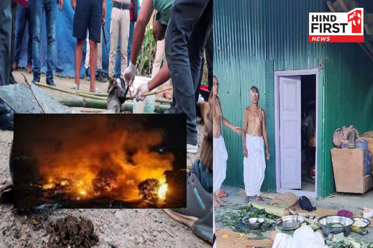 Manipur Violence: उग्रवादियों ने पूर्व CM के आवास पर गिराया रॉकेट, 1 की मौत, 5 घायल