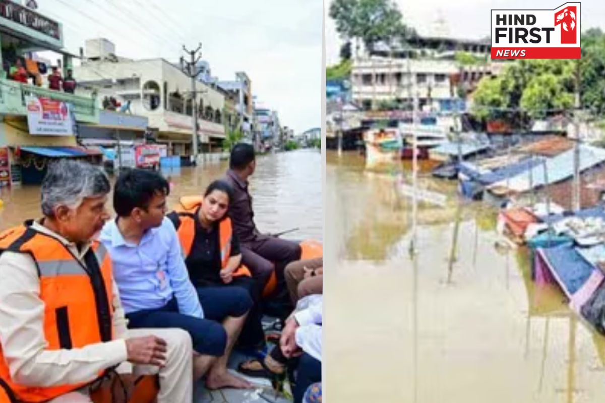 Andhra-Telangana Flood: आंध्र-तेलंगाना में भारी बारिश का कहर, कई लोगों की मौत, 140 ट्रेनें रद्द, 17 हजार का रेस्क्यू