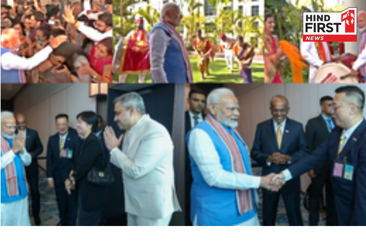 PM Modi Singapore Visit: सिंगापुर में PM मोदी का भव्य स्वागत, भारतीय मूल के लोगों से की मुलाकात