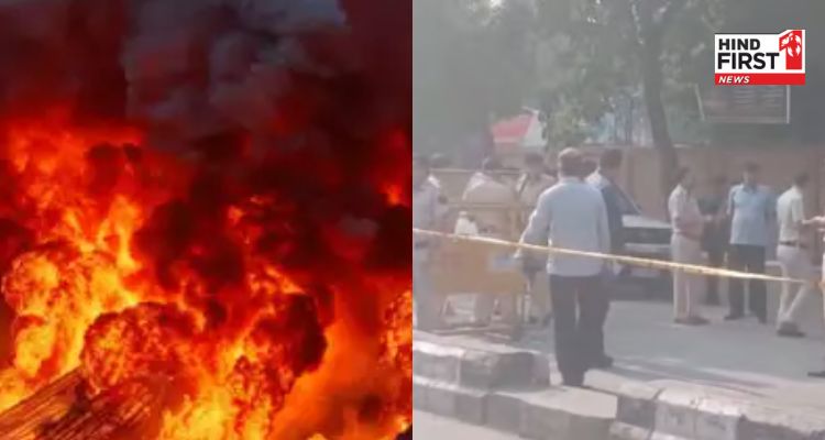 दिल्ली के रोहिणी में CRPF स्कूल के बाहर धमाका, आस-पास की दुकानों को पहुंचा नुकसान