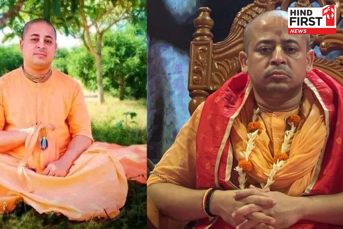 बांग्लादेश में ISKCON के पुजारी चिन्मय कृष्ण दास गिरफ्तार, राजद्रोह का आरोप