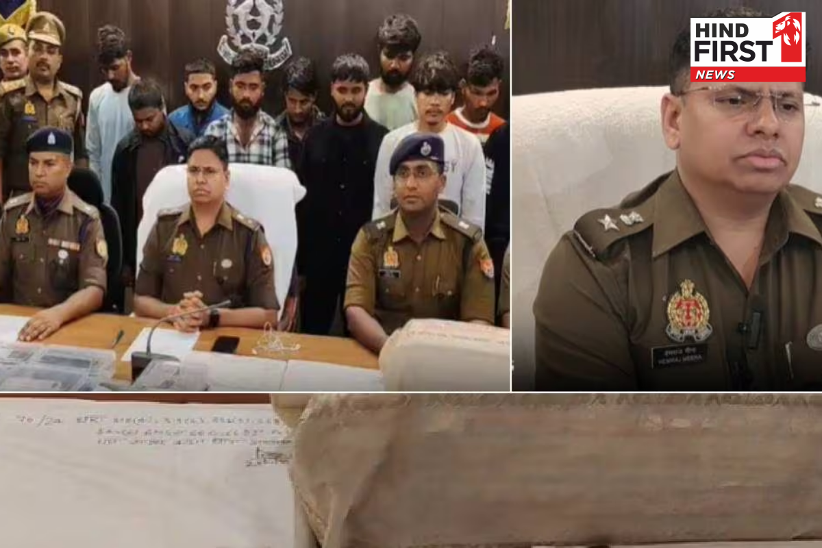 आजमगढ़ पुलिस की बड़ी कार्रवाई, 190 करोड़ के साइबर ठगी रैकेट का पर्दाफाश