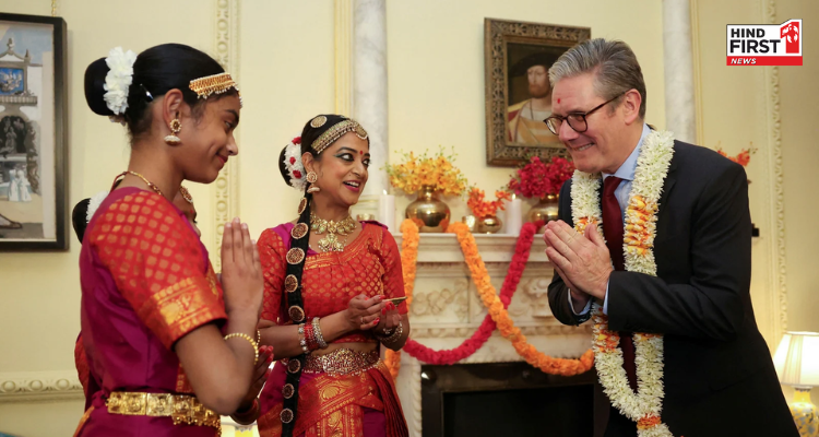 britain pm keir starmer office diwali party