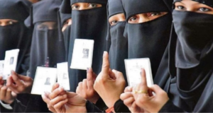 up by election Burqas