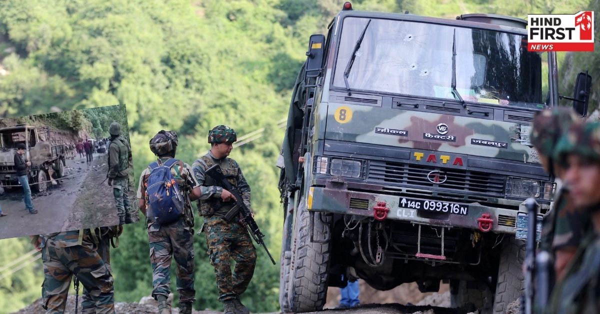 जम्मू-कश्मीर में सड़क हादसे में 5 जवान शहीद हुए हैं।