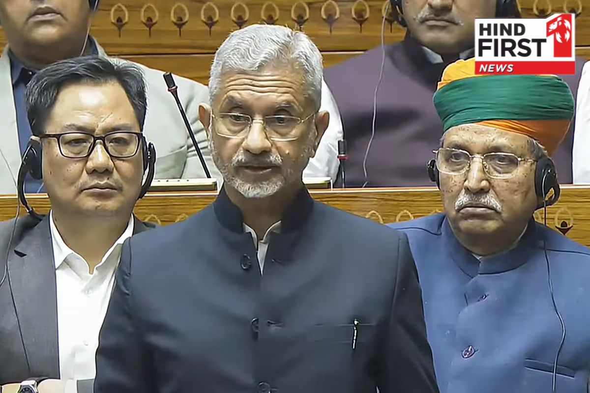 S. Jaishankar statement