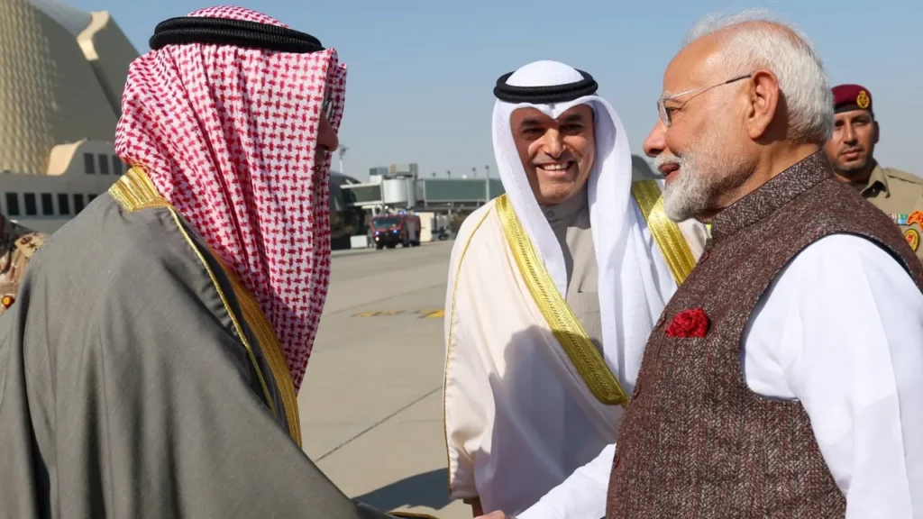 pm modi kuwait visit