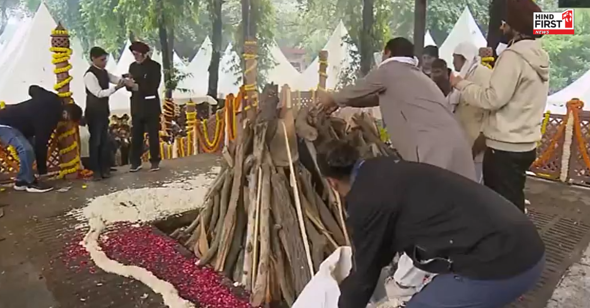 manmohan singh funeral