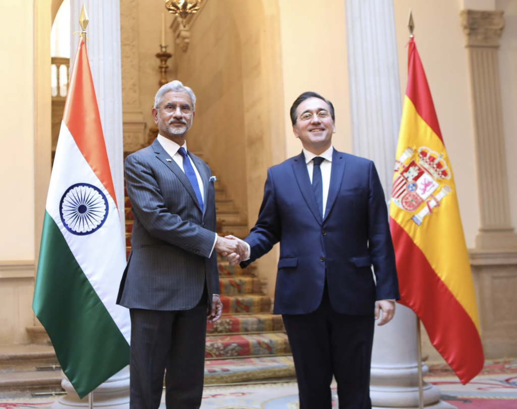 Jaishankar Spain visit