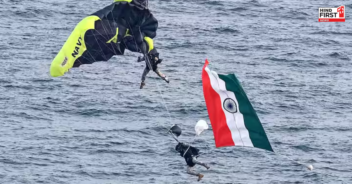 Visakhapatnam Navy Skydivers