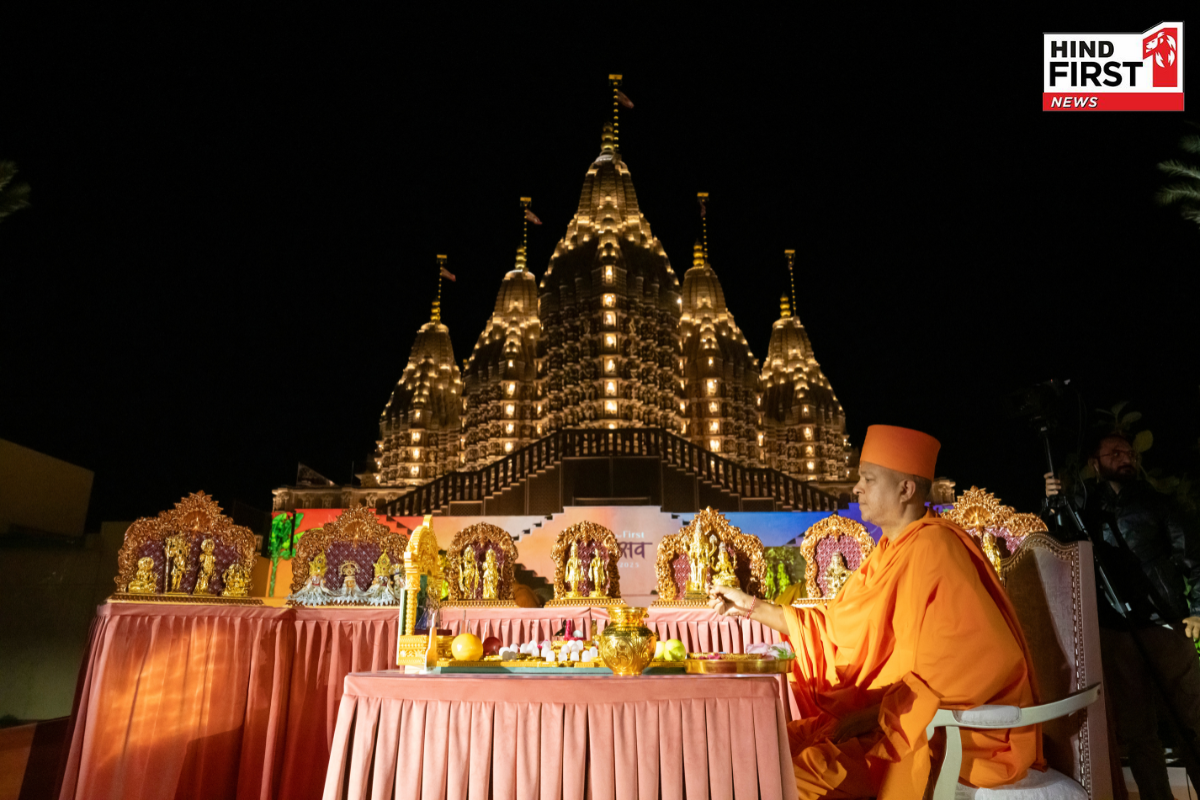 BAPS Hindu Mandir Abu Dhabi ने मनाई पहली वर्षगांठ, अब तक 20 लाख से ज्यादा लोगों ने किये दर्शन